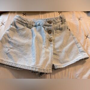 Zara Jeans Girls Skorts Size 11 - 12